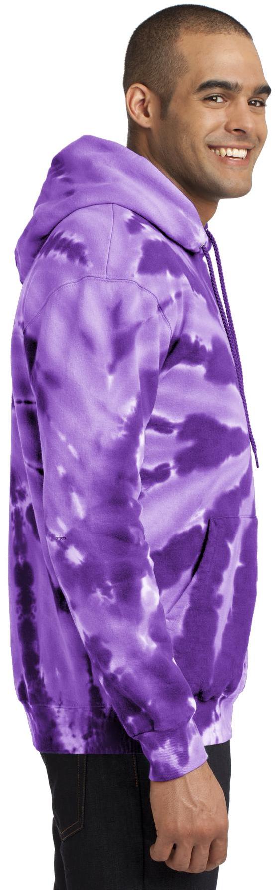 Port & Company ® Tie-Dye Pullover Hooded Sweatshirt PC146 Mens Sizes S-4XL - Picture 34 of 55
