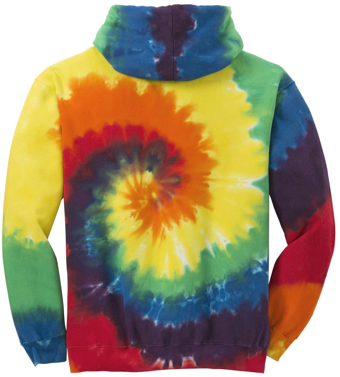 Port & Company ® Tie-Dye Pullover Hooded Sweatshirt PC146 Mens Sizes S-4XL - Picture 43 of 55