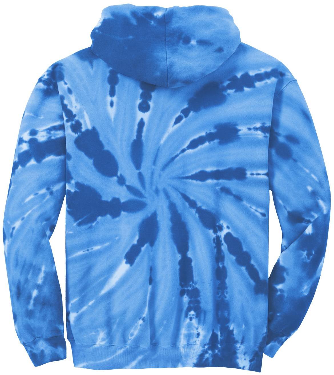 Port & Company ® Tie-Dye Pullover Hooded Sweatshirt PC146 Mens Sizes S-4XL - Picture 49 of 55
