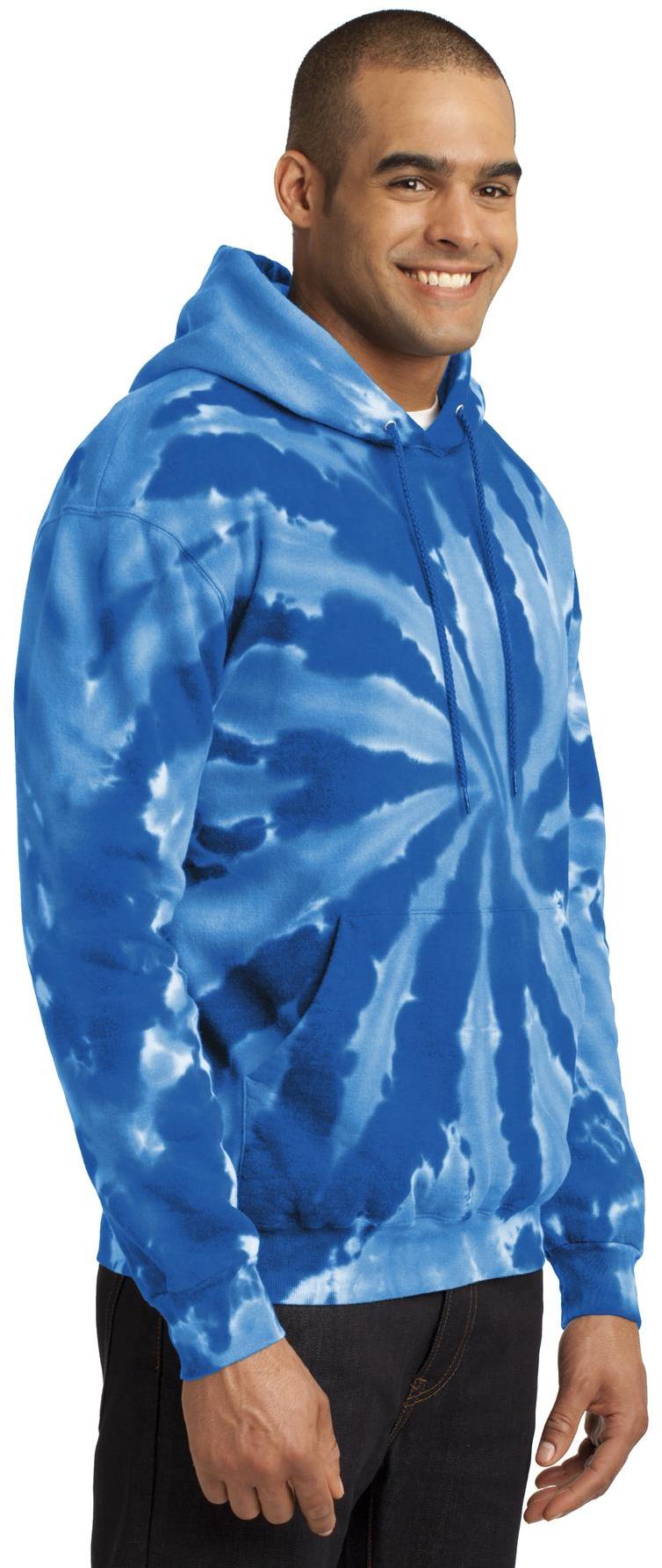 Port & Company ® Tie-Dye Pullover Hooded Sweatshirt PC146 Mens Sizes S-4XL - Picture 45 of 55
