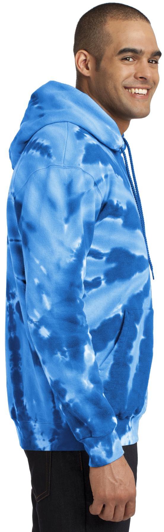 Port & Company ® Tie-Dye Pullover Hooded Sweatshirt PC146 Mens Sizes S-4XL - Picture 46 of 55