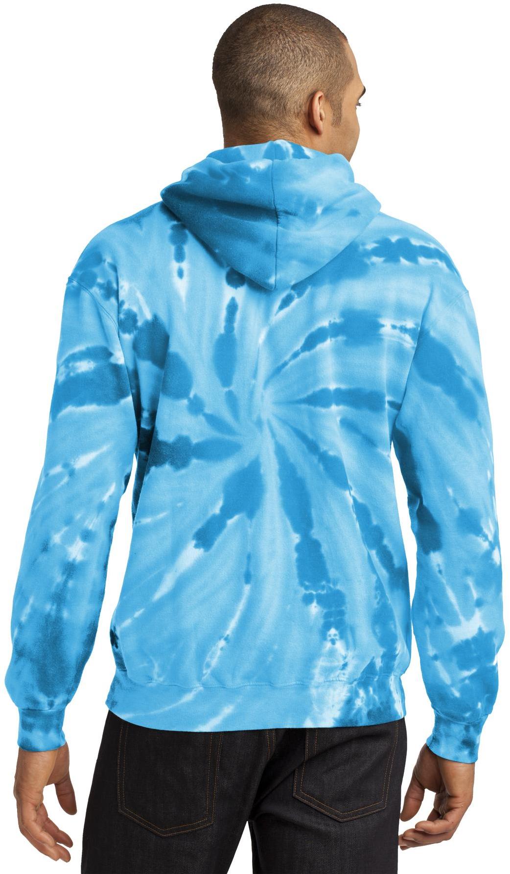 Port & Company ® Tie-Dye Pullover Hooded Sweatshirt PC146 Mens Sizes S-4XL - Picture 53 of 55