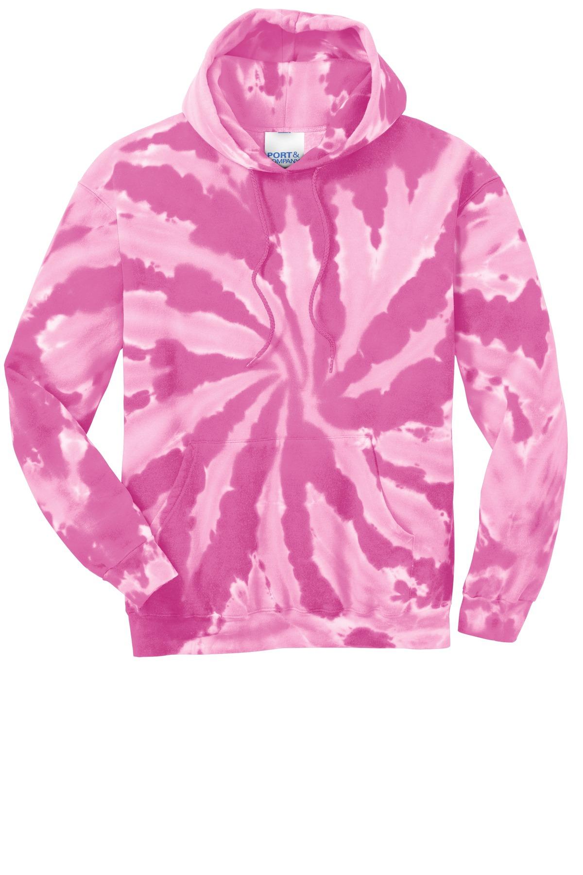 Port & Company ® Tie-Dye Pullover Hooded Sweatshirt PC146 Mens Sizes S-4XL - Picture 30 of 55