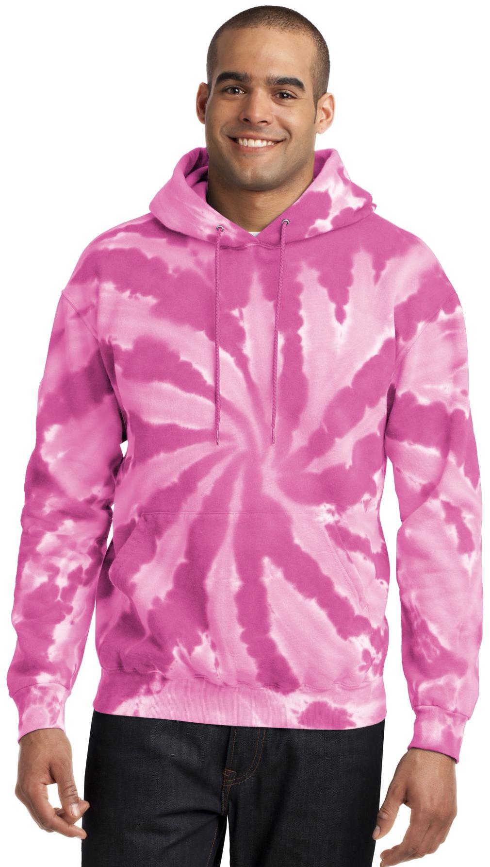 Port & Company ® Tie-Dye Pullover Hooded Sweatshirt PC146 Mens Sizes S-4XL - Picture 26 of 55