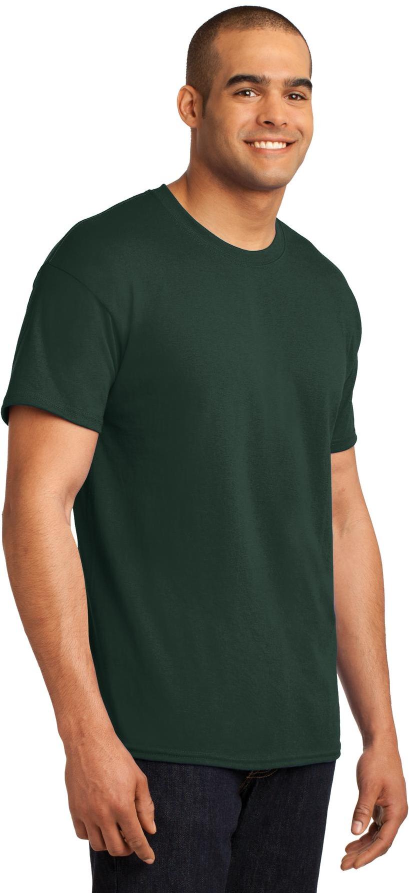 Camiseta Hanes ® - EcoSmart ® 50/50 algodón/poliéster para hombre tallas S-4XL 5170 - Imagen 26 de 89