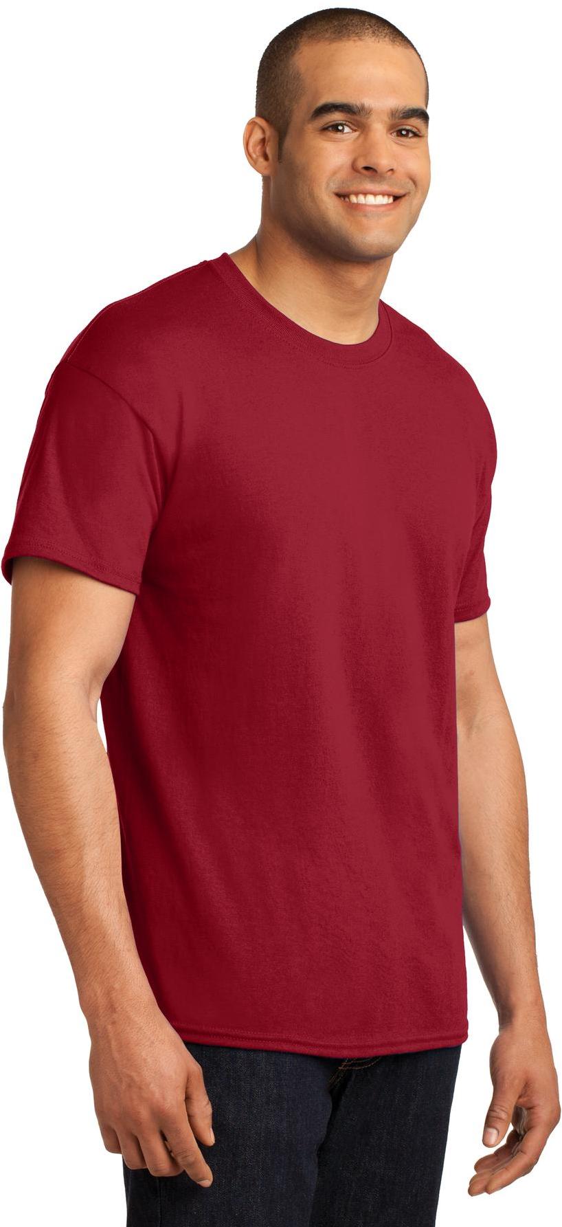 Camiseta Hanes ® - EcoSmart ® 50/50 algodón/poliéster para hombre tallas S-4XL 5170 - Imagen 32 de 89