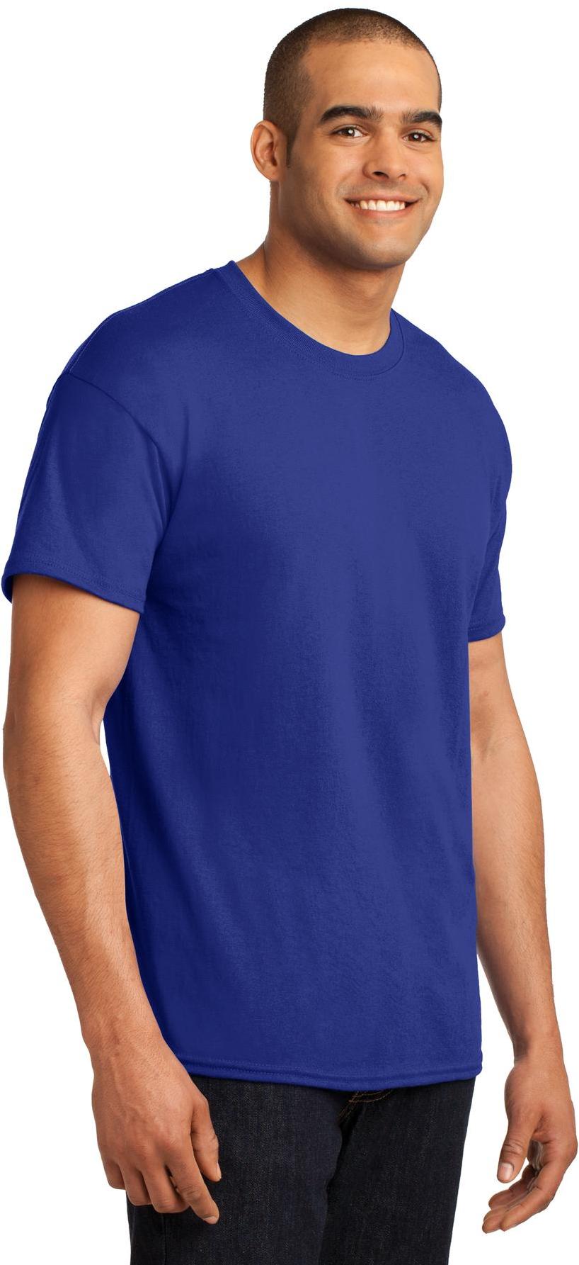 Camiseta Hanes ® - EcoSmart ® 50/50 algodón/poliéster para hombre tallas S-4XL 5170 - Imagen 38 de 89