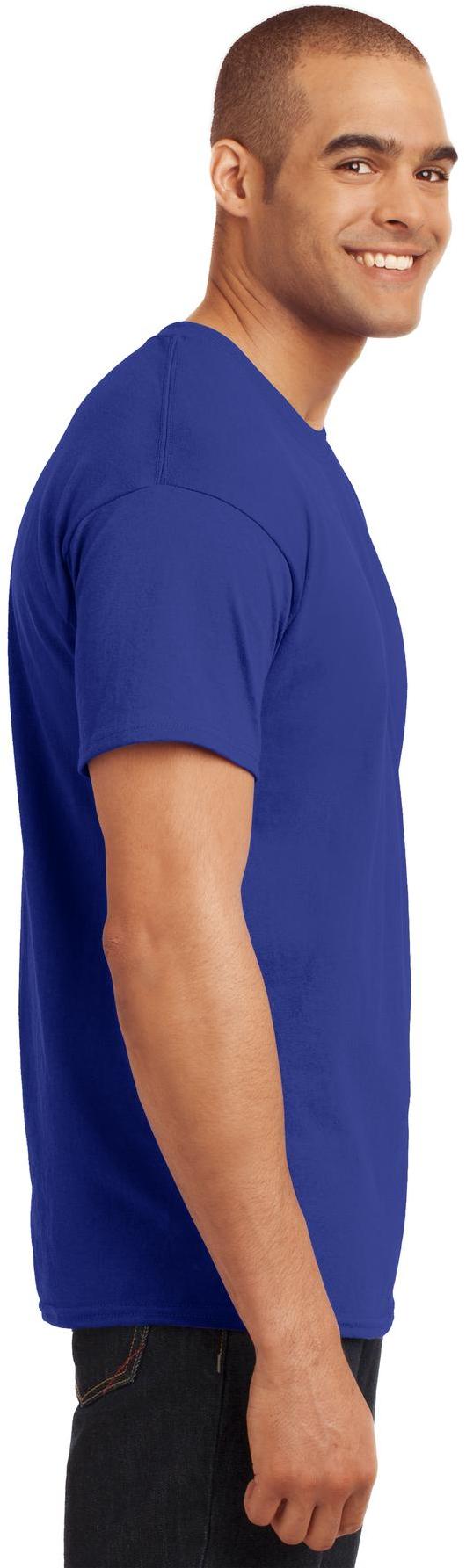 Camiseta Hanes ® - EcoSmart ® 50/50 algodón/poliéster para hombre tallas S-4XL 5170 - Imagen 39 de 89