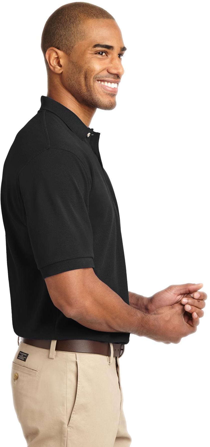 Port Authority® Heavyweight Cotton Pique Polo K420 Herren Größen XS-6XL - Bild 4 von 43