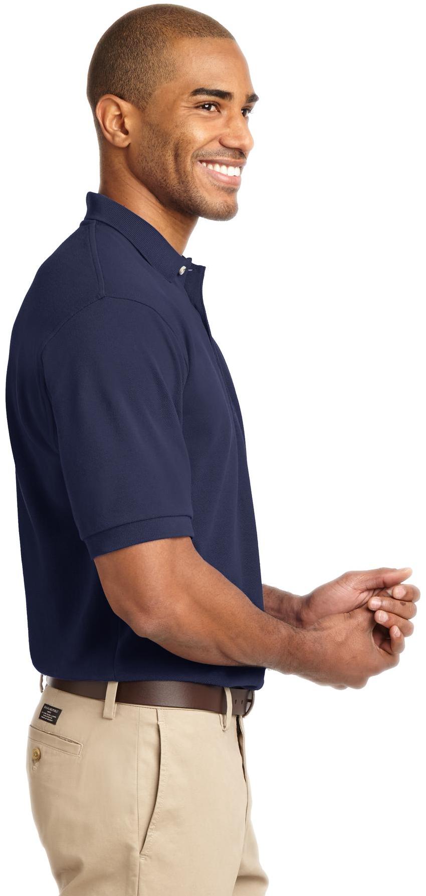 Port Authority® Heavyweight Cotton Pique Polo K420 Herren Größen XS-6XL - Bild 10 von 43
