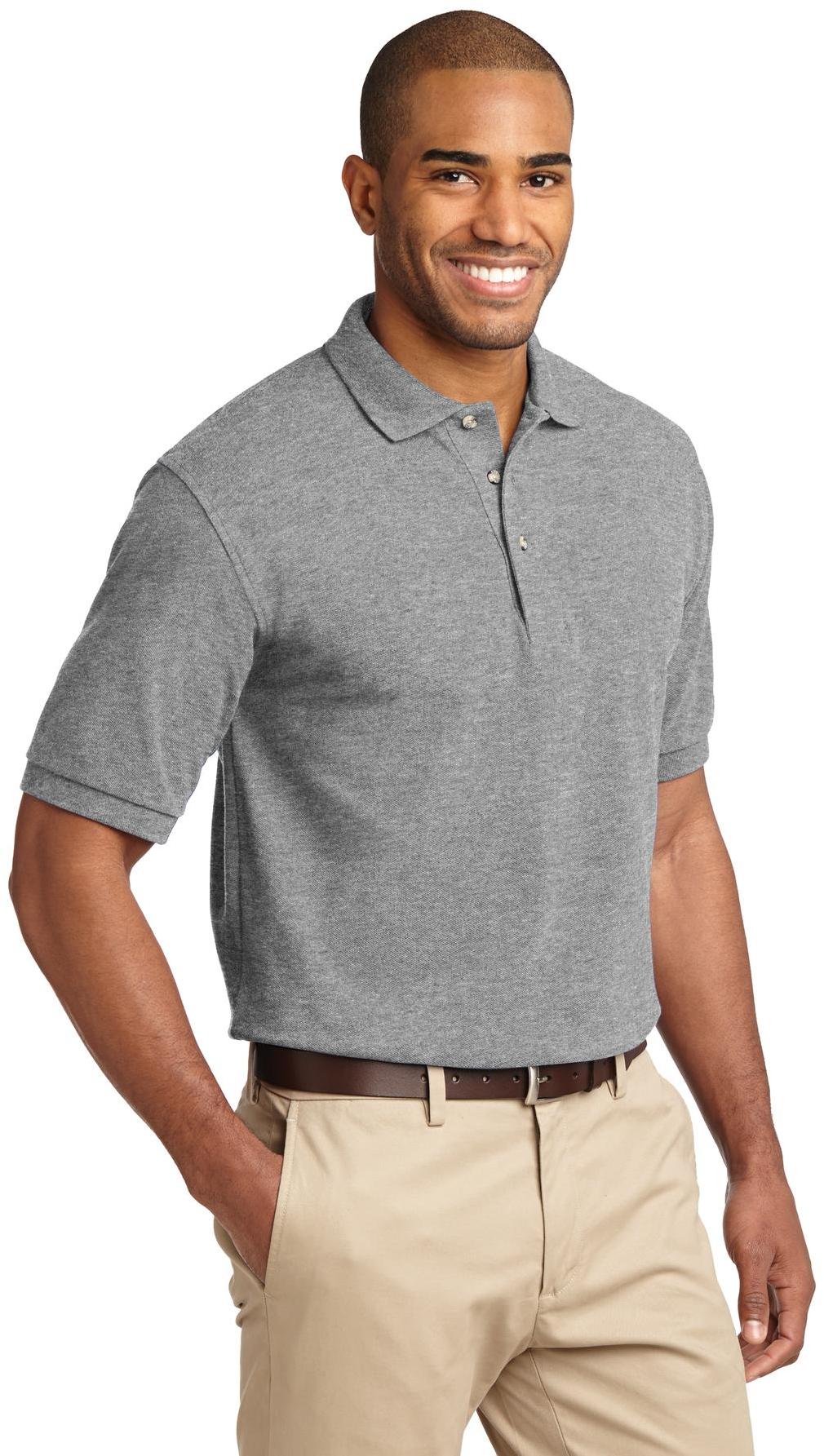 Port Authority® Heavyweight Cotton Pique Polo K420 Herren Größen XS-6XL - Bild 15 von 43