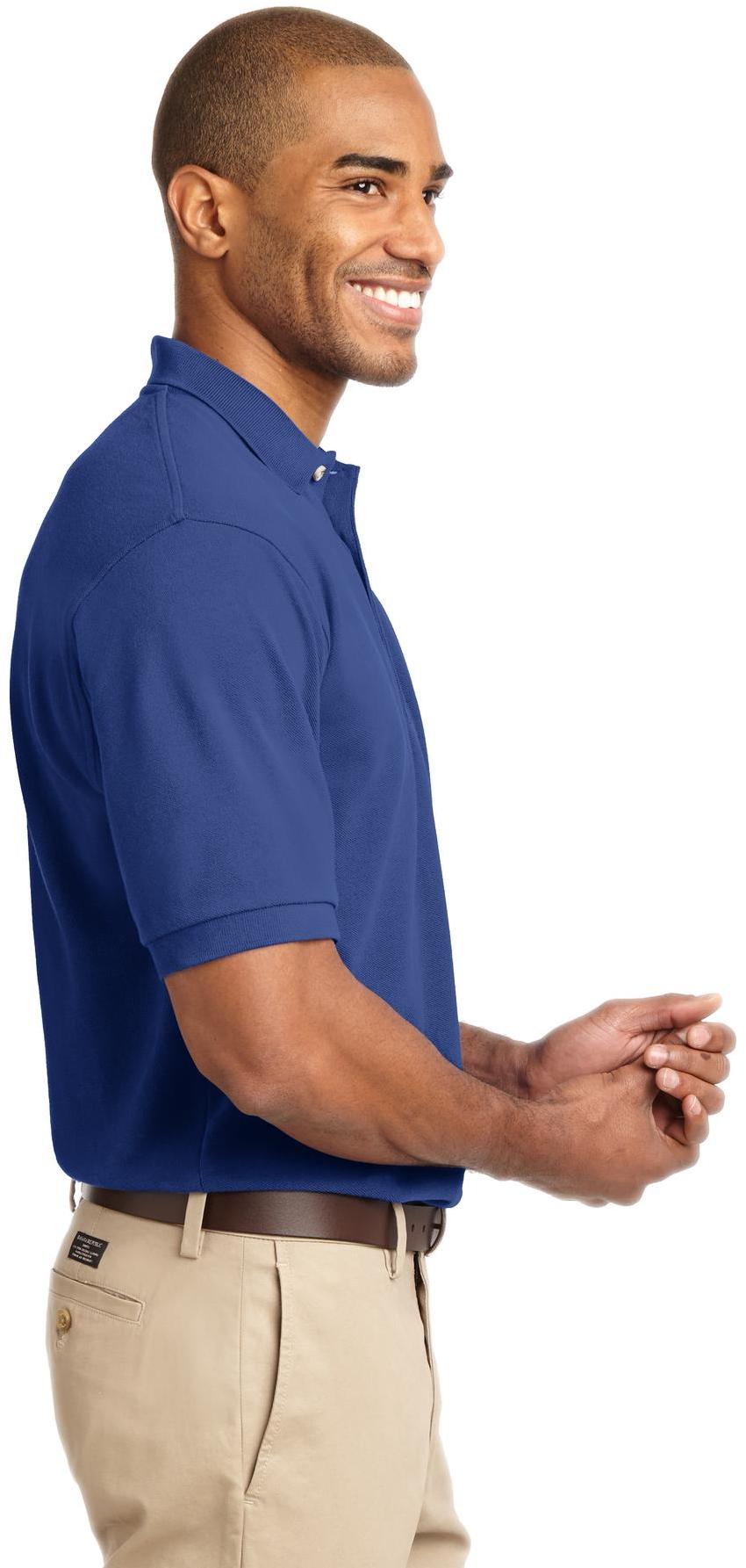 Port Authority® Heavyweight Cotton Pique Polo K420 Herren Größen XS-6XL - Bild 28 von 43