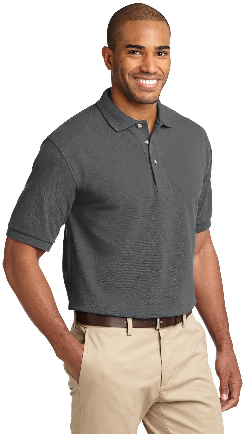 Port Authority® Heavyweight Cotton Pique Polo K420 Herren Größen XS-6XL - Bild 33 von 43