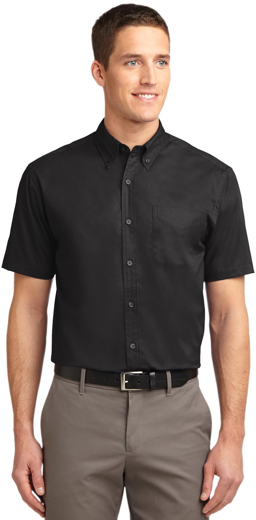 Camisa de manga corta Port Authority ® fácil cuidado S508 para hombre tallas XS-4XL - Imagen 2 de 54