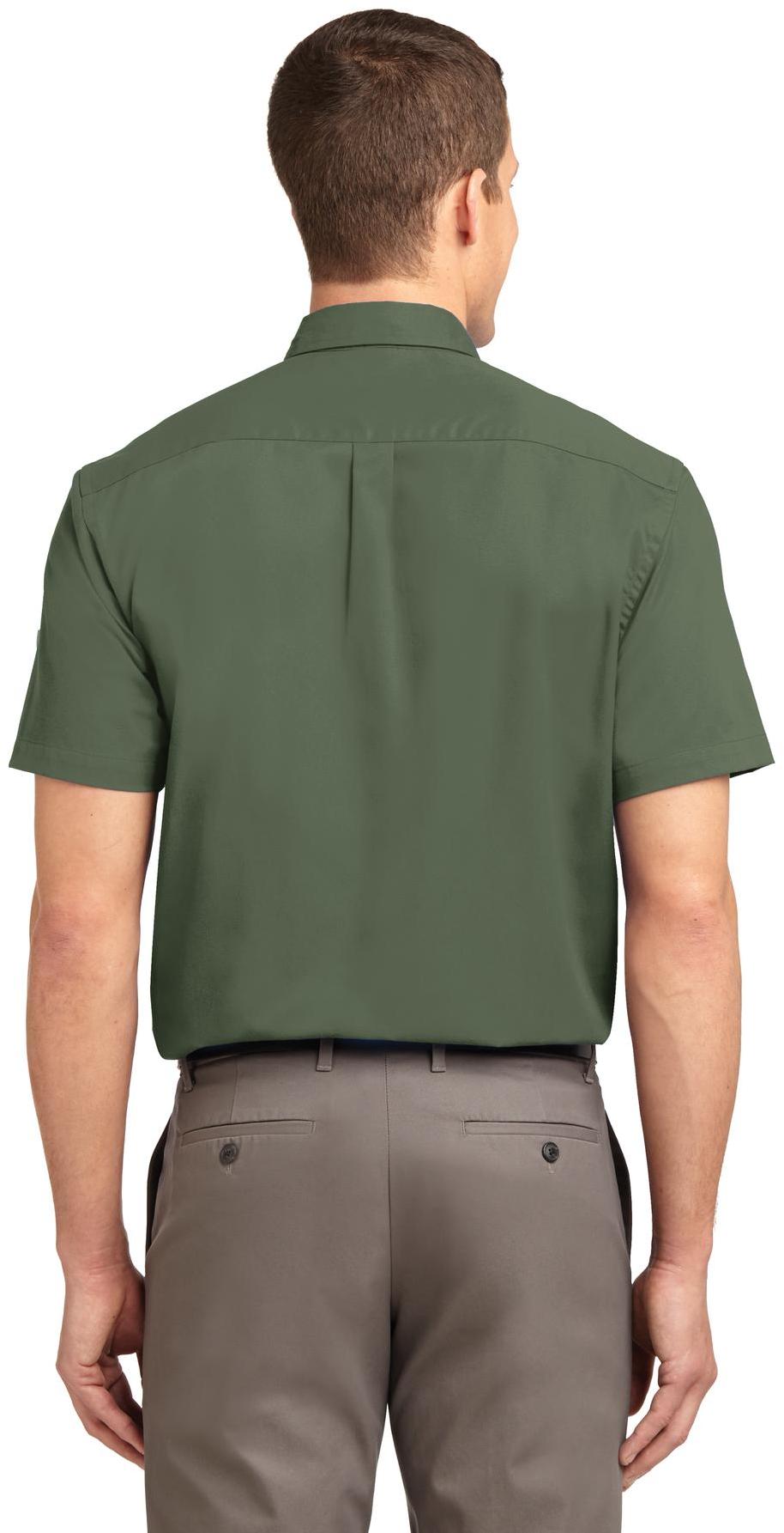 Camisa de manga corta Port Authority ® fácil cuidado S508 para hombre tallas XS-4XL - Imagen 7 de 54