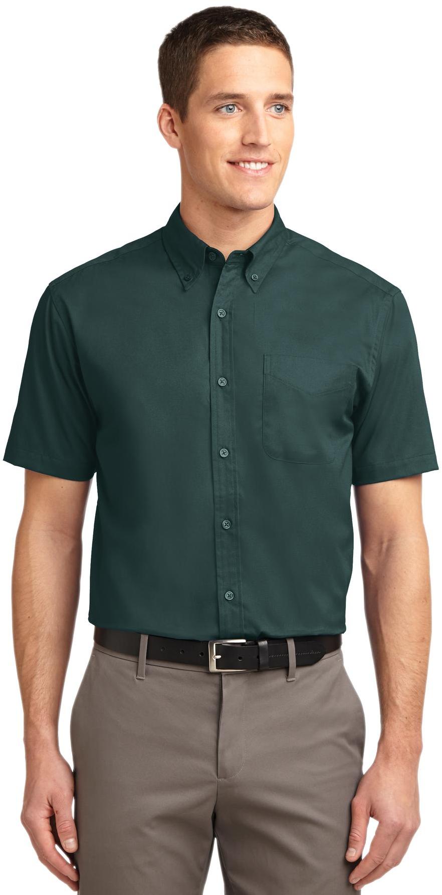 Camisa de manga corta Port Authority ® fácil cuidado S508 para hombre tallas XS-4XL - Imagen 10 de 54