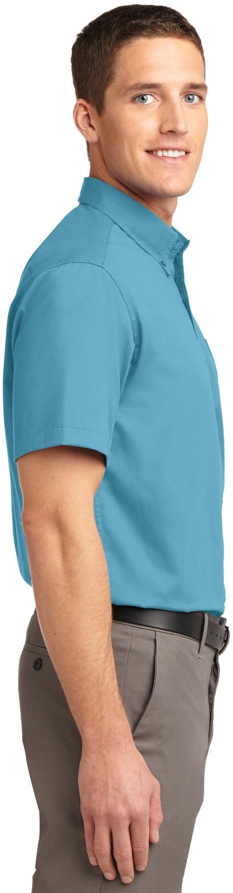 Camisa de manga corta Port Authority ® fácil cuidado S508 para hombre tallas XS-4XL - Imagen 14 de 54