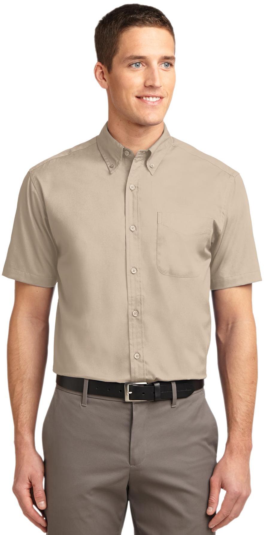 Camisa de manga corta Port Authority ® fácil cuidado S508 para hombre tallas XS-4XL - Imagen 30 de 54