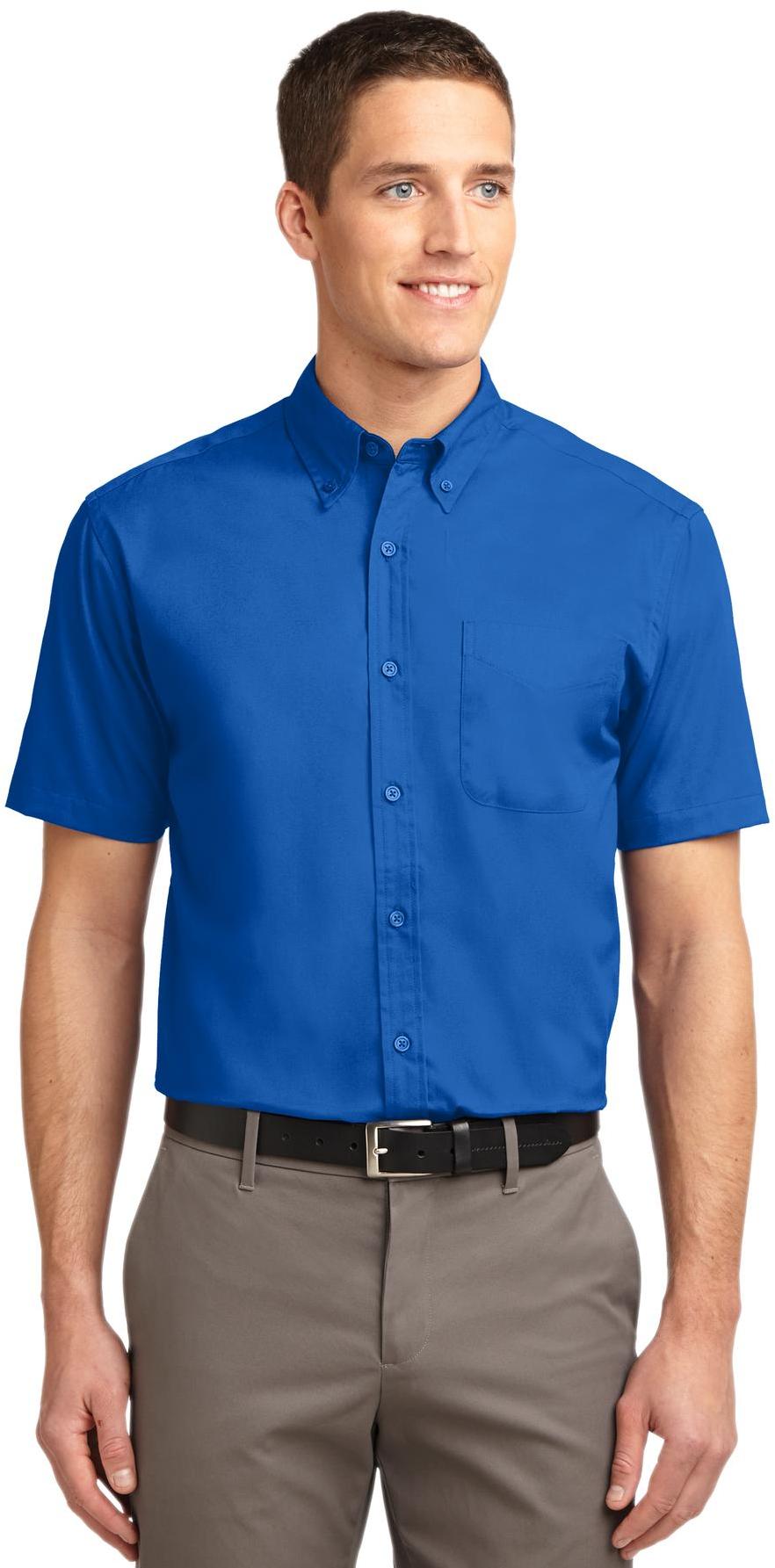 Camisa de manga corta Port Authority ® fácil cuidado S508 para hombre tallas XS-4XL - Imagen 36 de 54