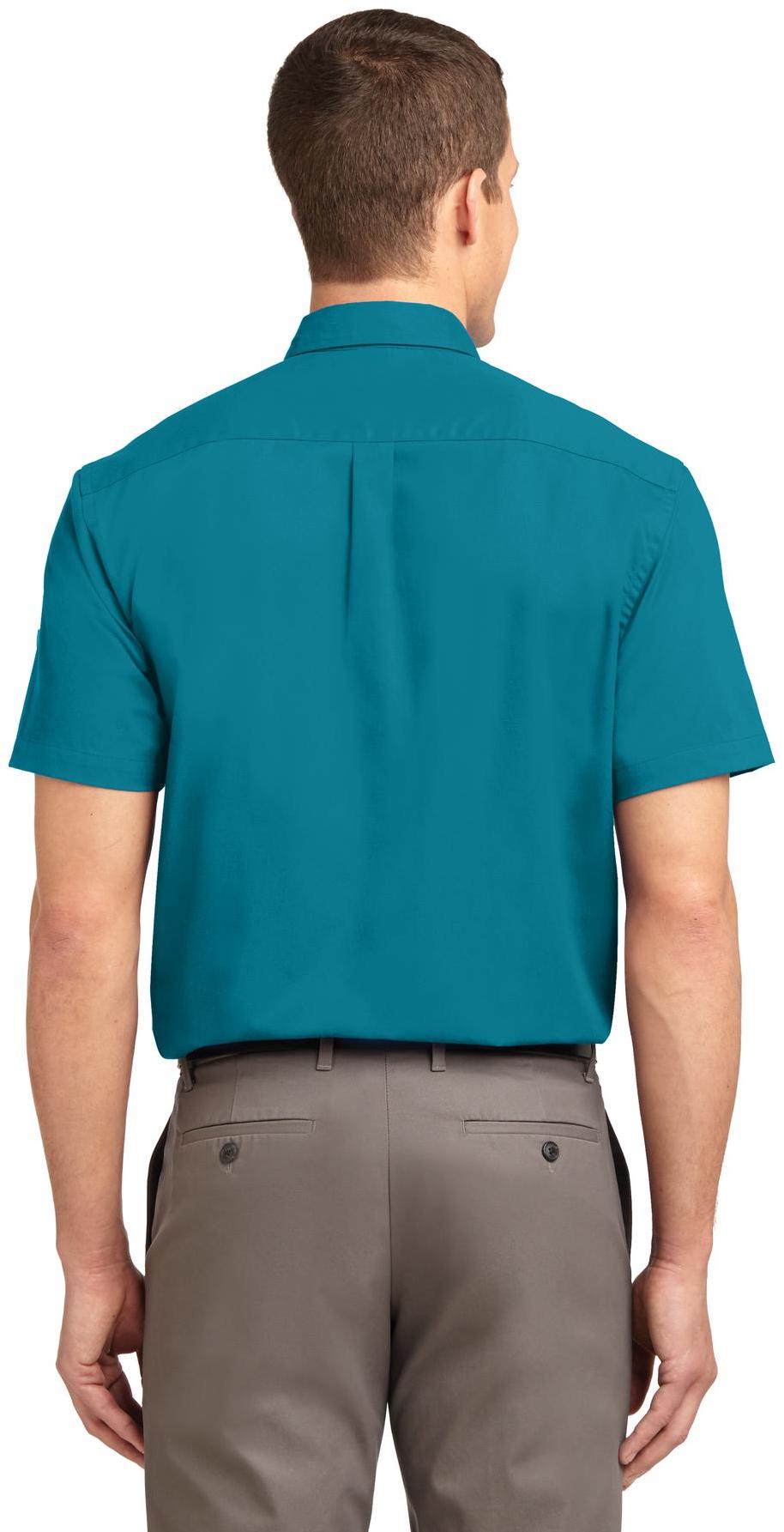 Camisa de manga corta Port Authority ® fácil cuidado S508 para hombre tallas XS-4XL - Imagen 45 de 54