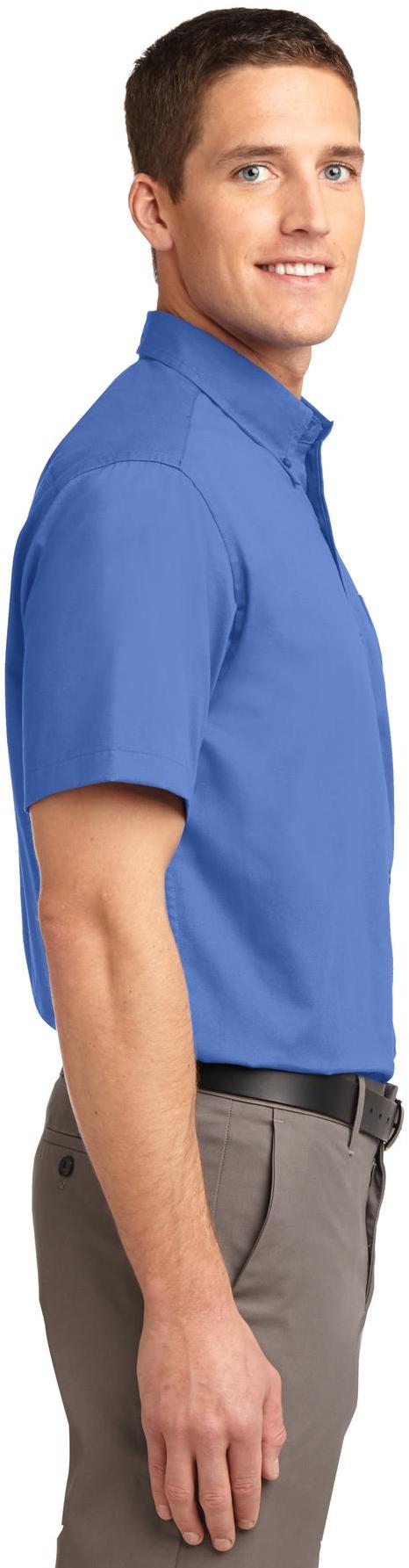 Camisa de manga corta Port Authority ® fácil cuidado S508 para hombre tallas XS-4XL - Imagen 50 de 54