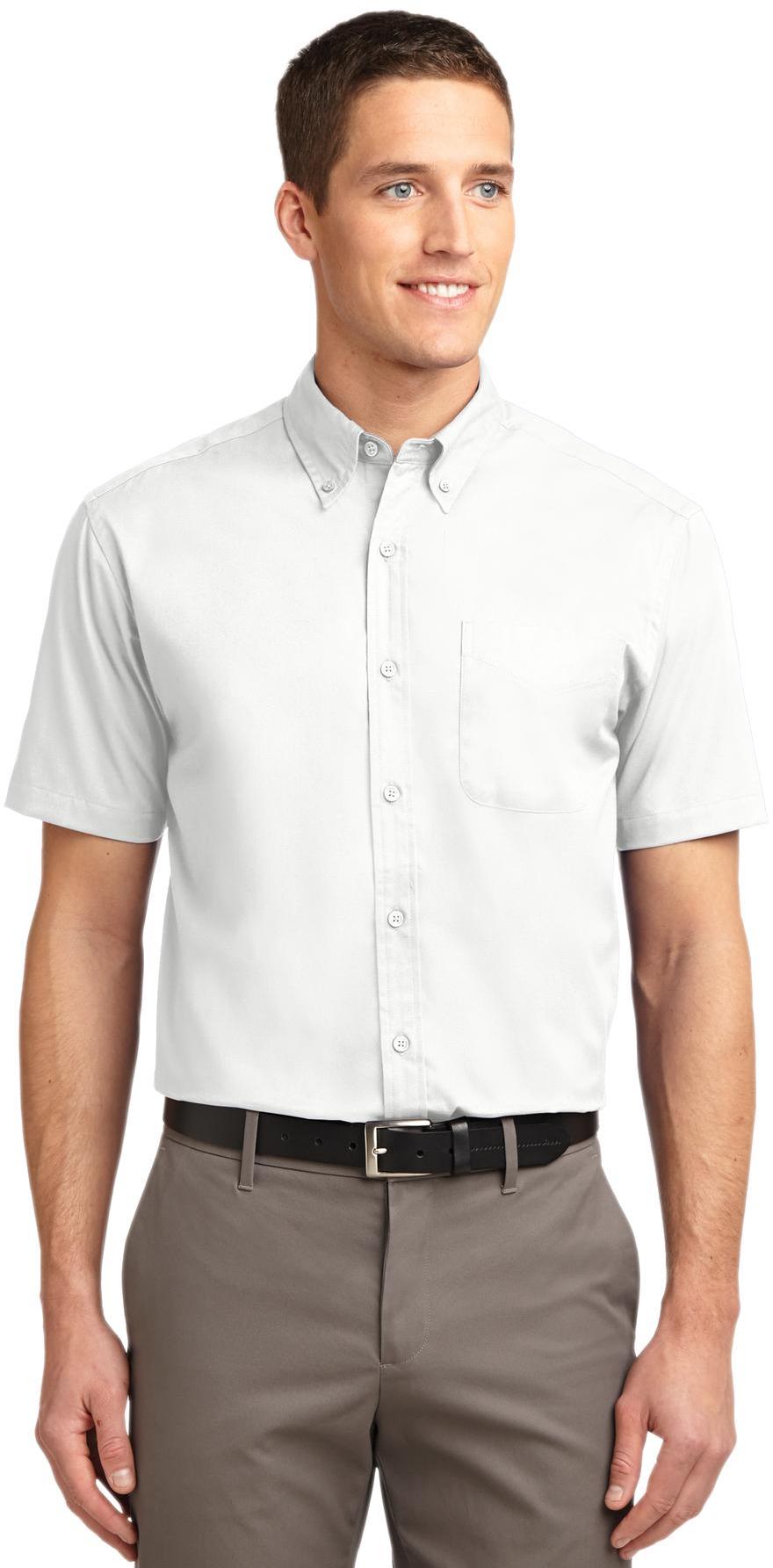 Camisa de manga corta Port Authority ® fácil cuidado S508 para hombre tallas XS-4XL - Imagen 54 de 54
