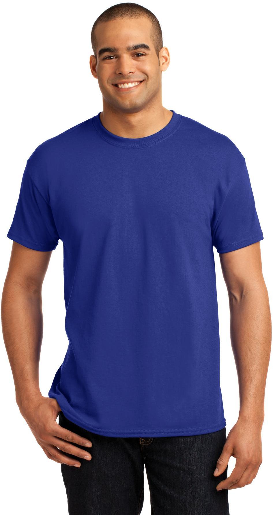 Camiseta Hanes ® - EcoSmart ® 50/50 algodón/poliéster para hombre tallas S-4XL 5170 - Imagen 37 de 89
