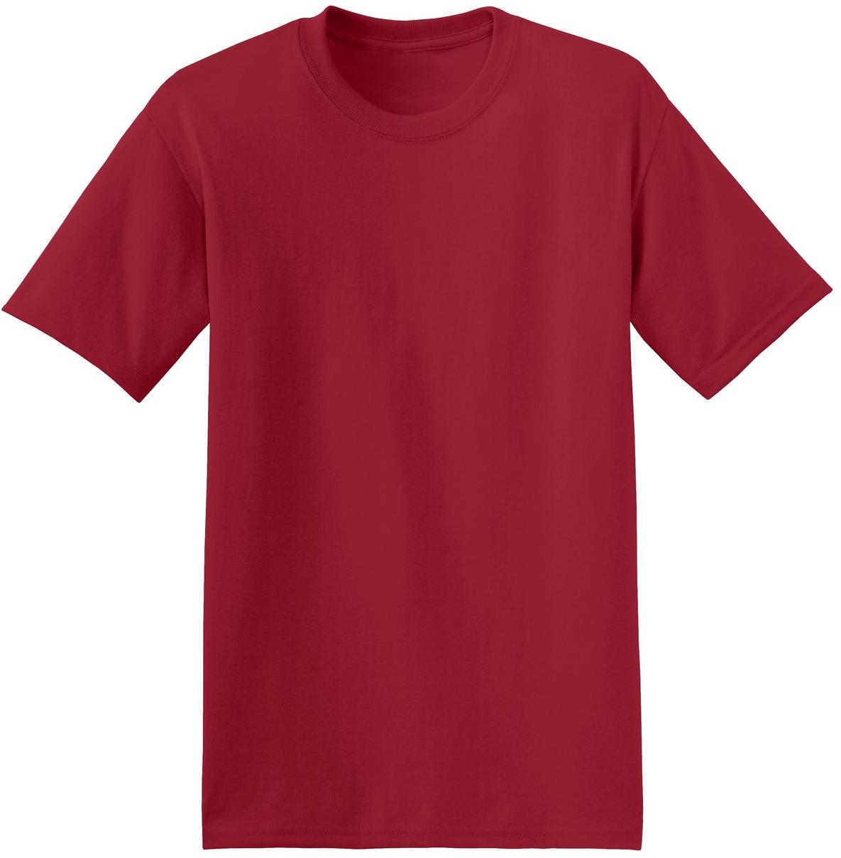 Camiseta Hanes ® - EcoSmart ® 50/50 algodón/poliéster para hombre tallas S-4XL 5170 - Imagen 35 de 89