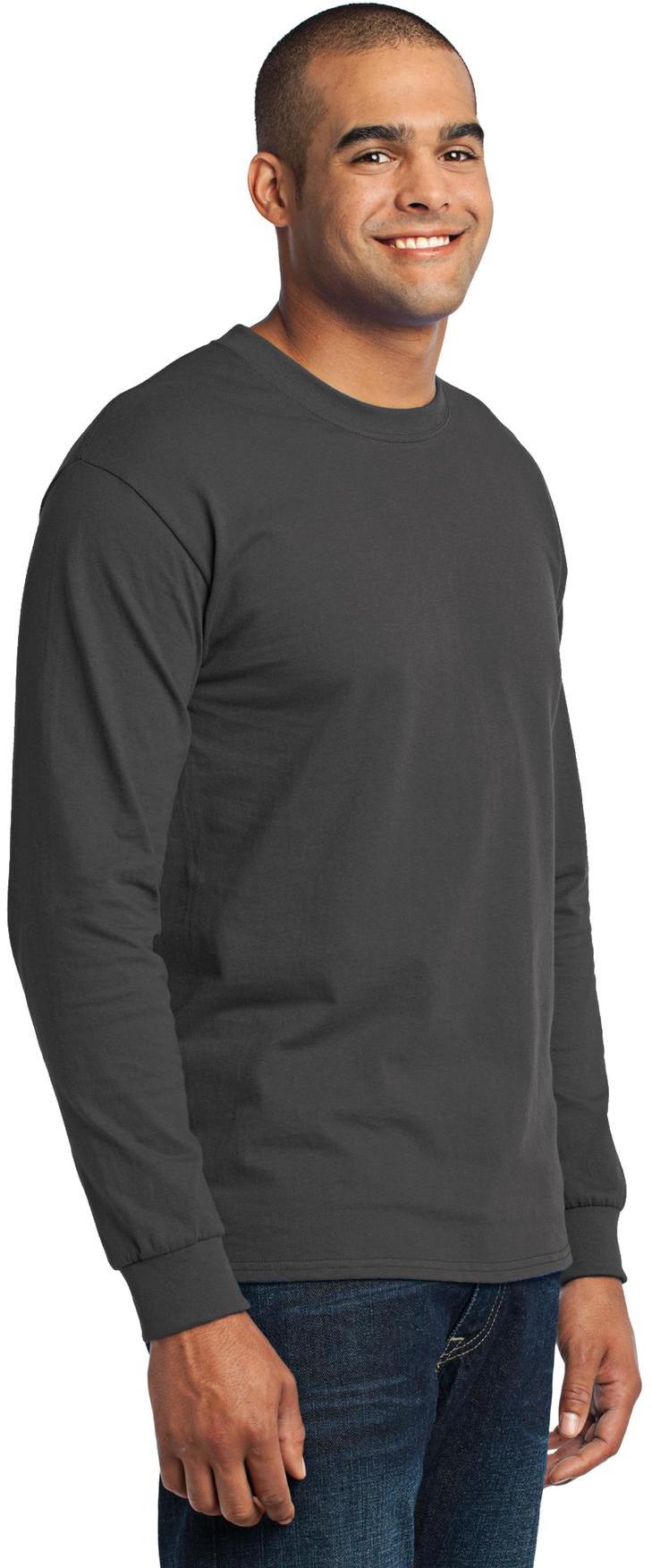 Port & Company® - Langarm Core Blend Tee PC55LS Herren Größen S-6XL - Bild 26 von 114