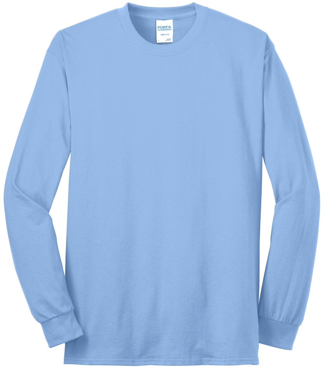 Port & Company® - Langarm Core Blend Tee PC55LS Herren Größen S-6XL - Bild 59 von 114
