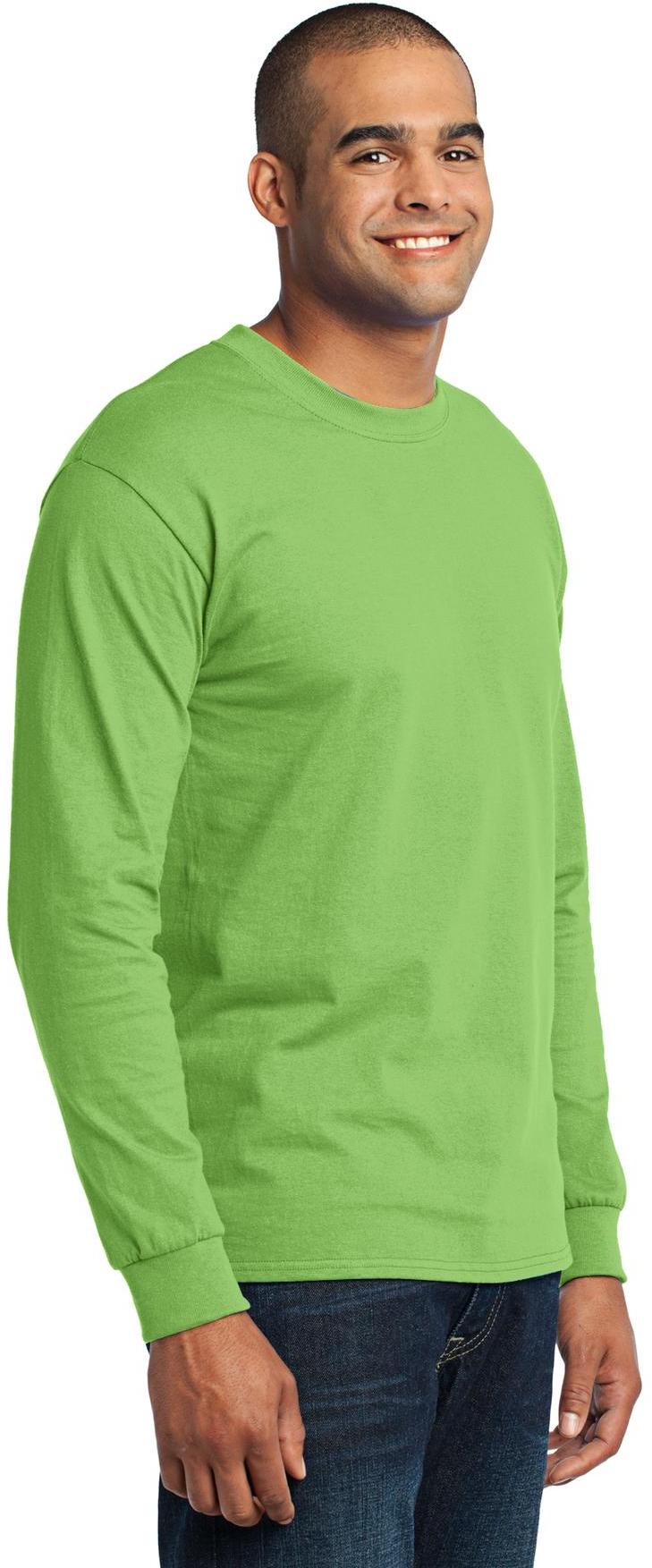 Port & Company® - Langarm Core Blend Tee PC55LS Herren Größen S-6XL - Bild 62 von 114