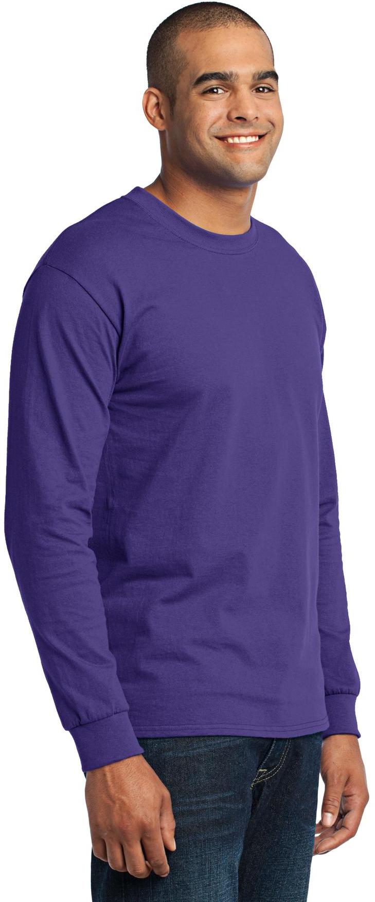 Port & Company® - Langarm Core Blend Tee PC55LS Herren Größen S-6XL - Bild 80 von 114