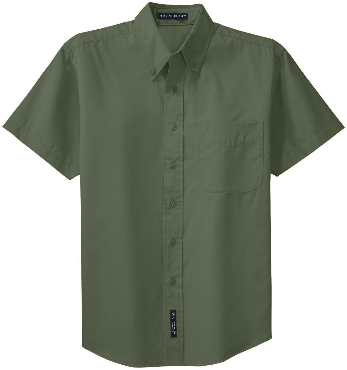 Camisa de manga corta Port Authority ® fácil cuidado S508 para hombre tallas XS-4XL - Imagen 8 de 54
