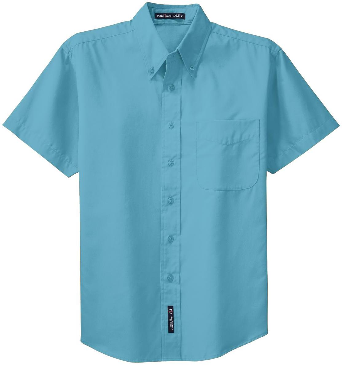 Camisa de manga corta Port Authority ® fácil cuidado S508 para hombre tallas XS-4XL - Imagen 16 de 54