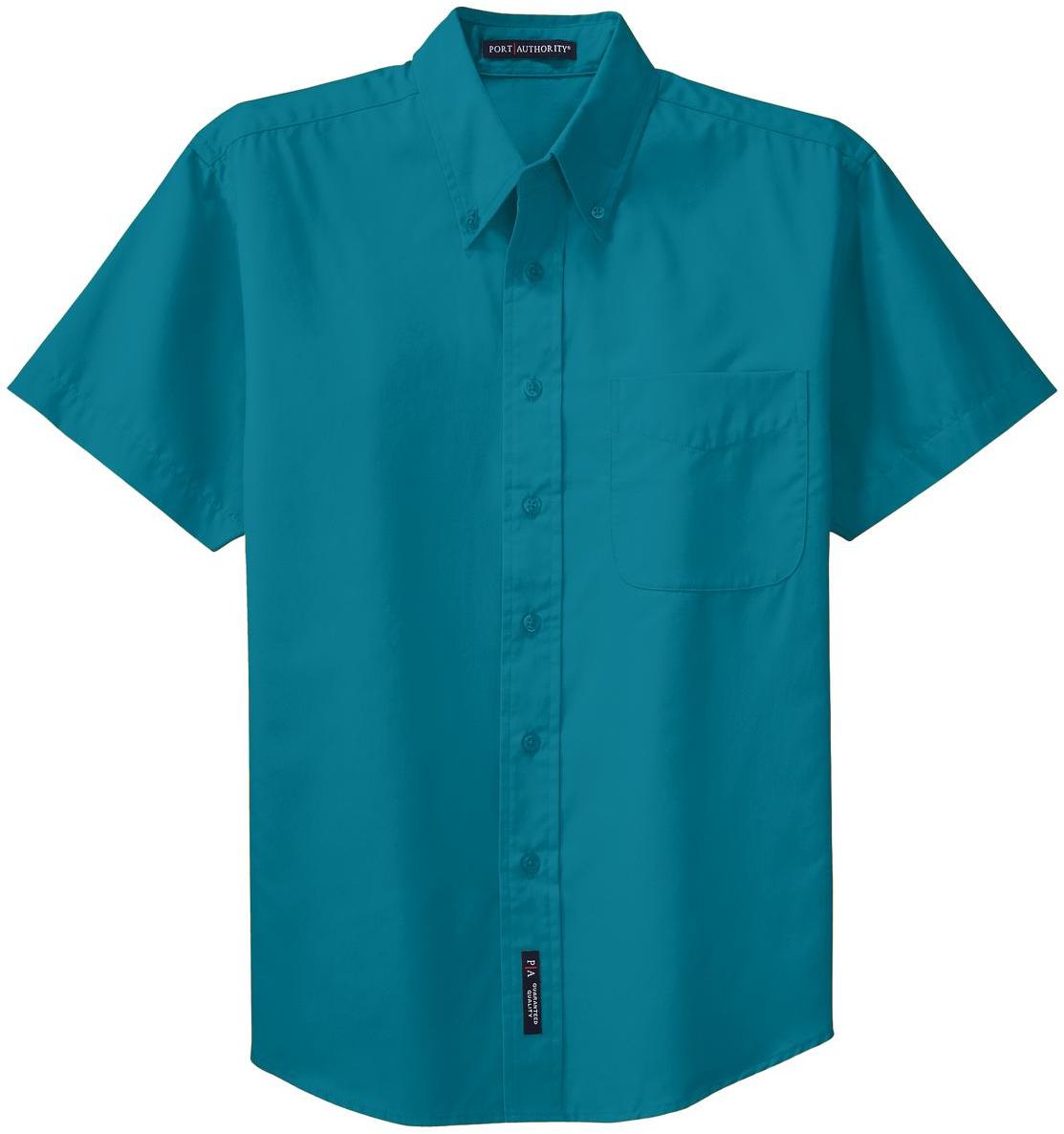Camisa de manga corta Port Authority ® fácil cuidado S508 para hombre tallas XS-4XL - Imagen 46 de 54
