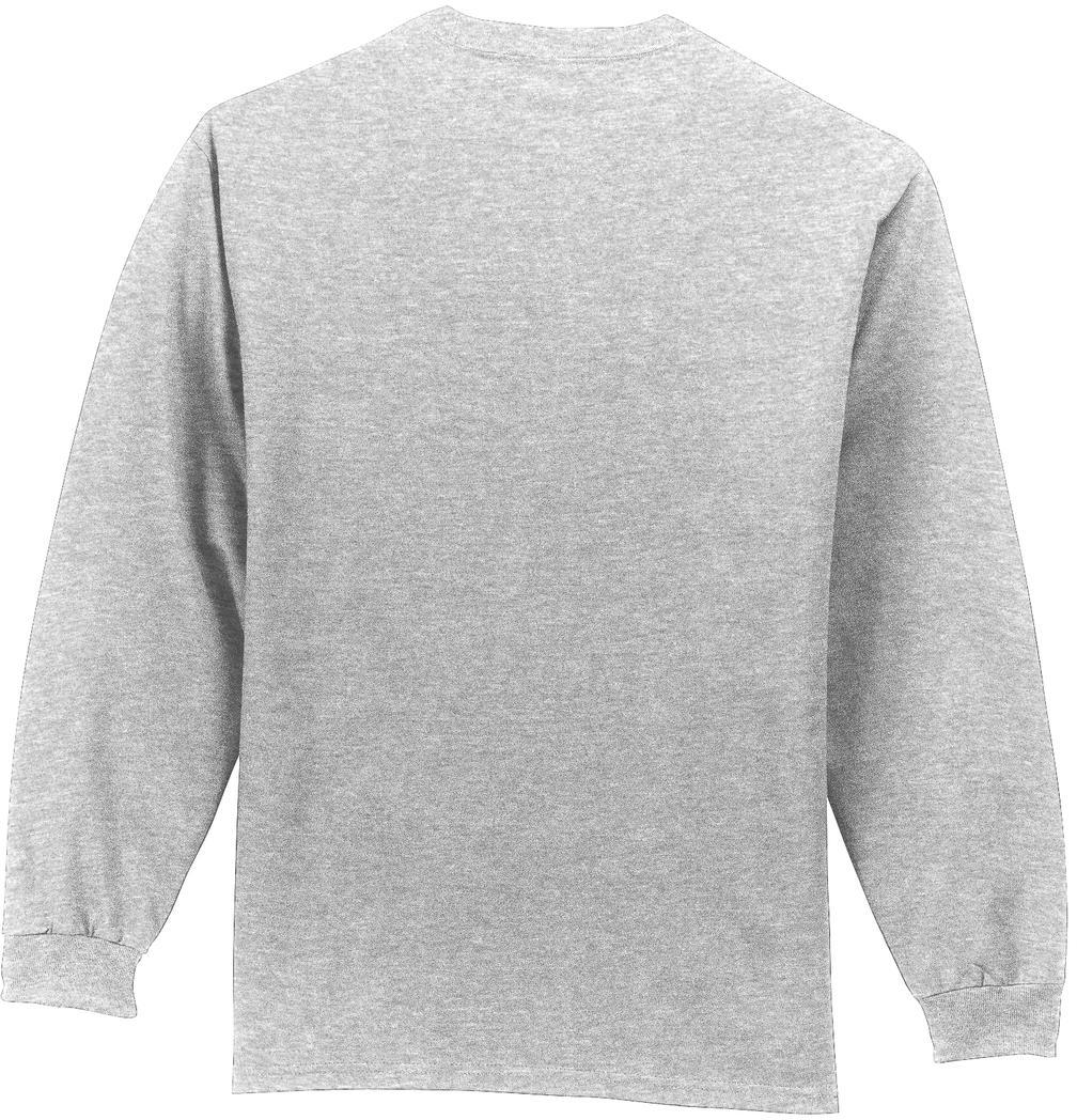 Port & Company ® Tall Long Sleeve Essential Pocket Tee PC61LSPT Sizes LT-4XLT