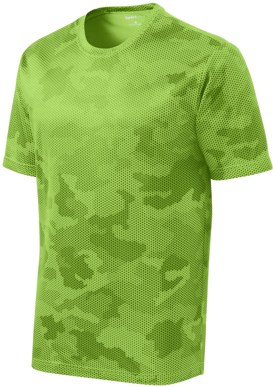 Sport-Tek ® CamoHex Tee ST370 Mens Sizes XS-4XL