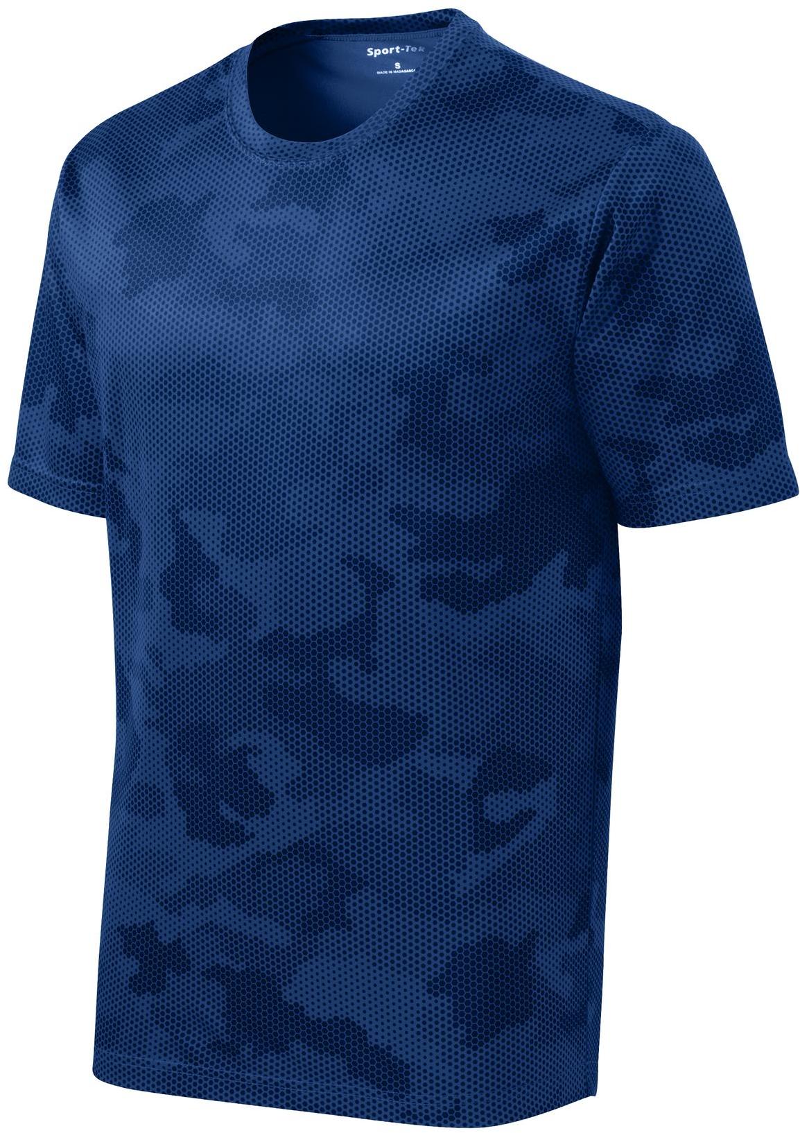 Sport-Tek ® CamoHex Tee ST370 Mens Sizes XS-4XL