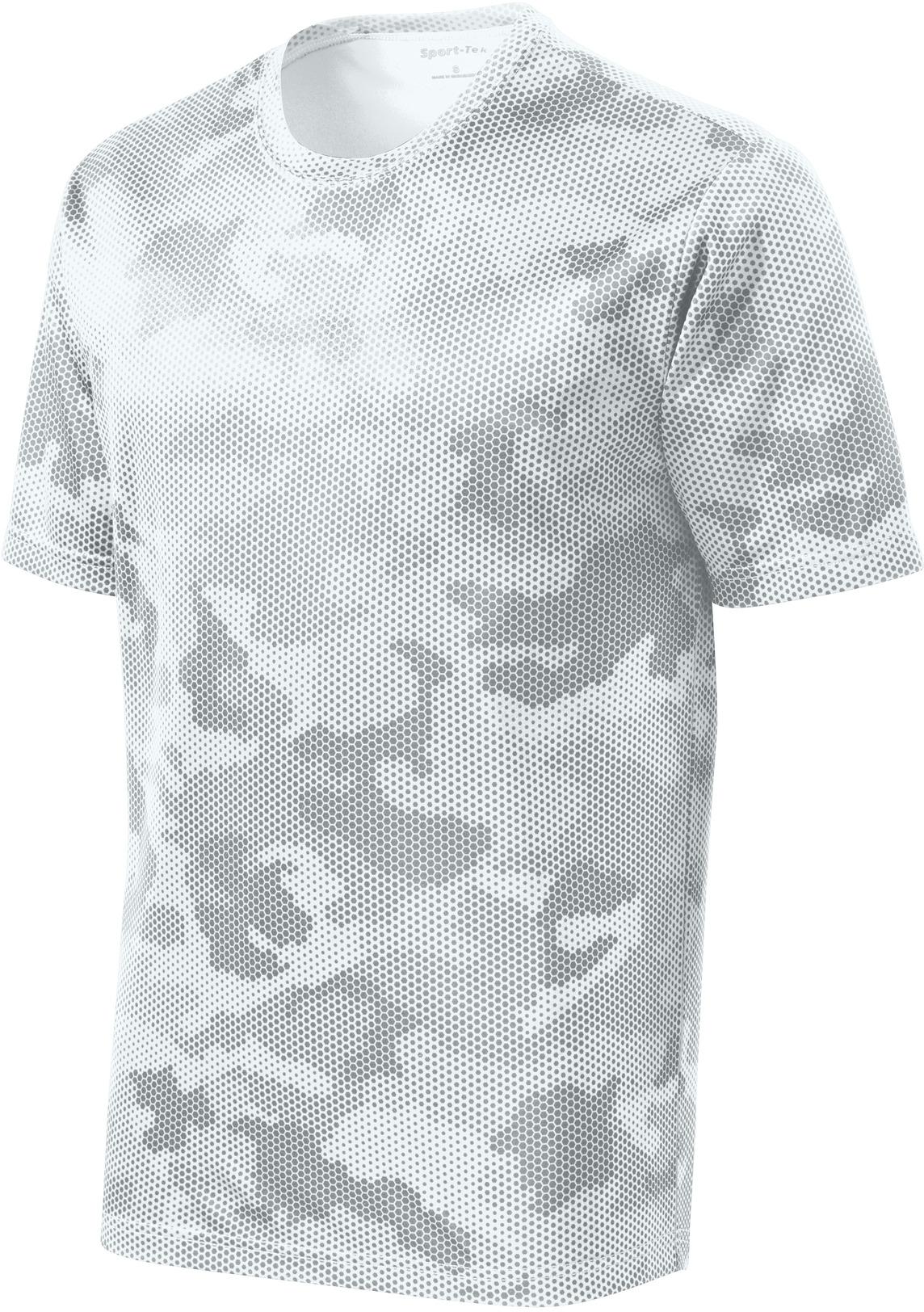 Sport-Tek ® CamoHex Tee ST370 Mens Sizes XS-4XL