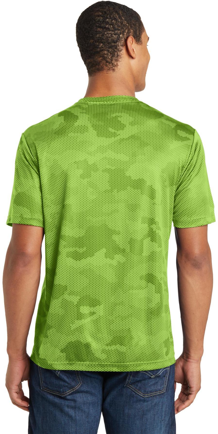 Sport-Tek ® CamoHex Tee ST370 Mens Sizes XS-4XL