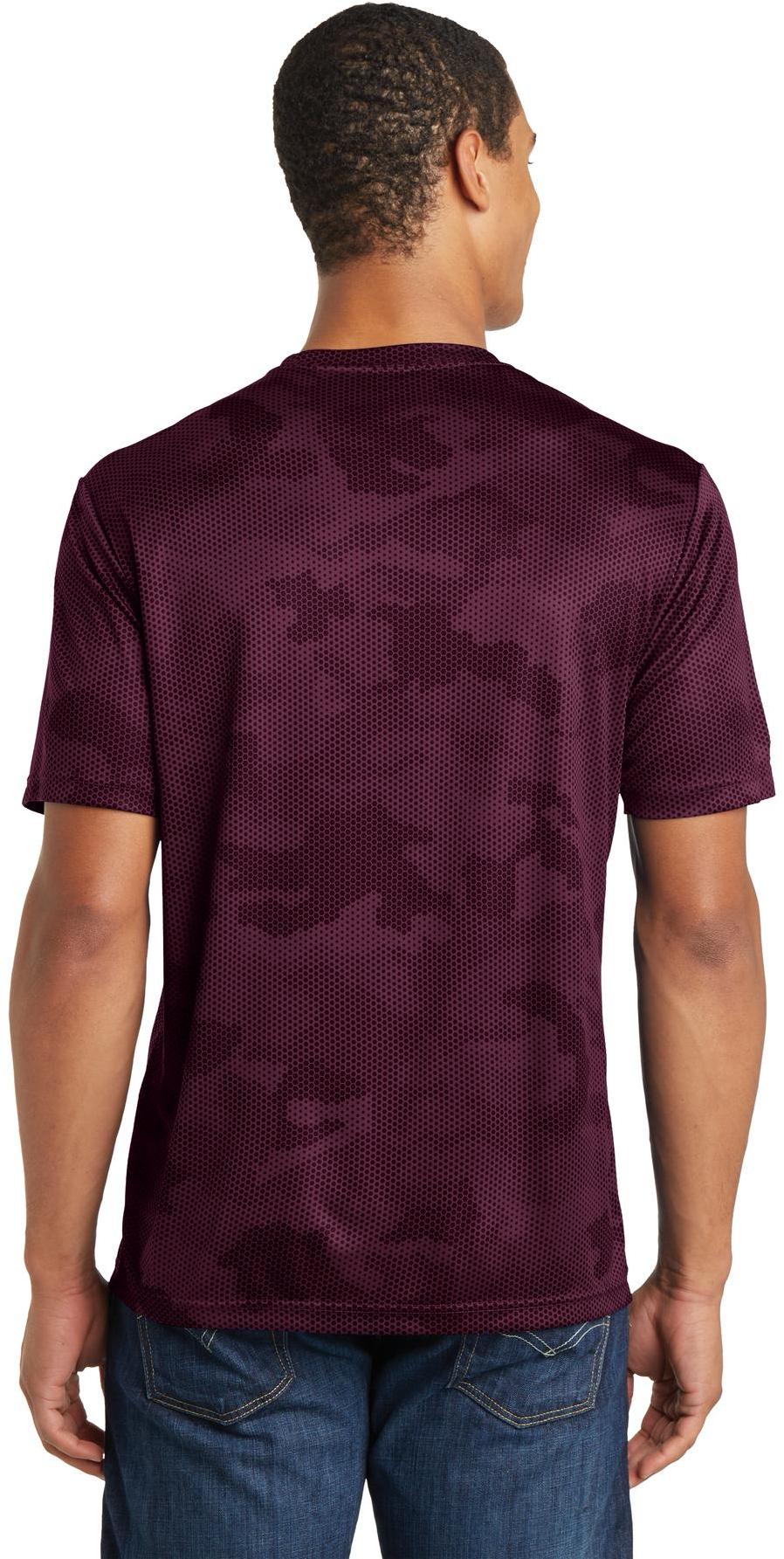 Sport-Tek ® CamoHex Tee ST370 Mens Sizes XS-4XL