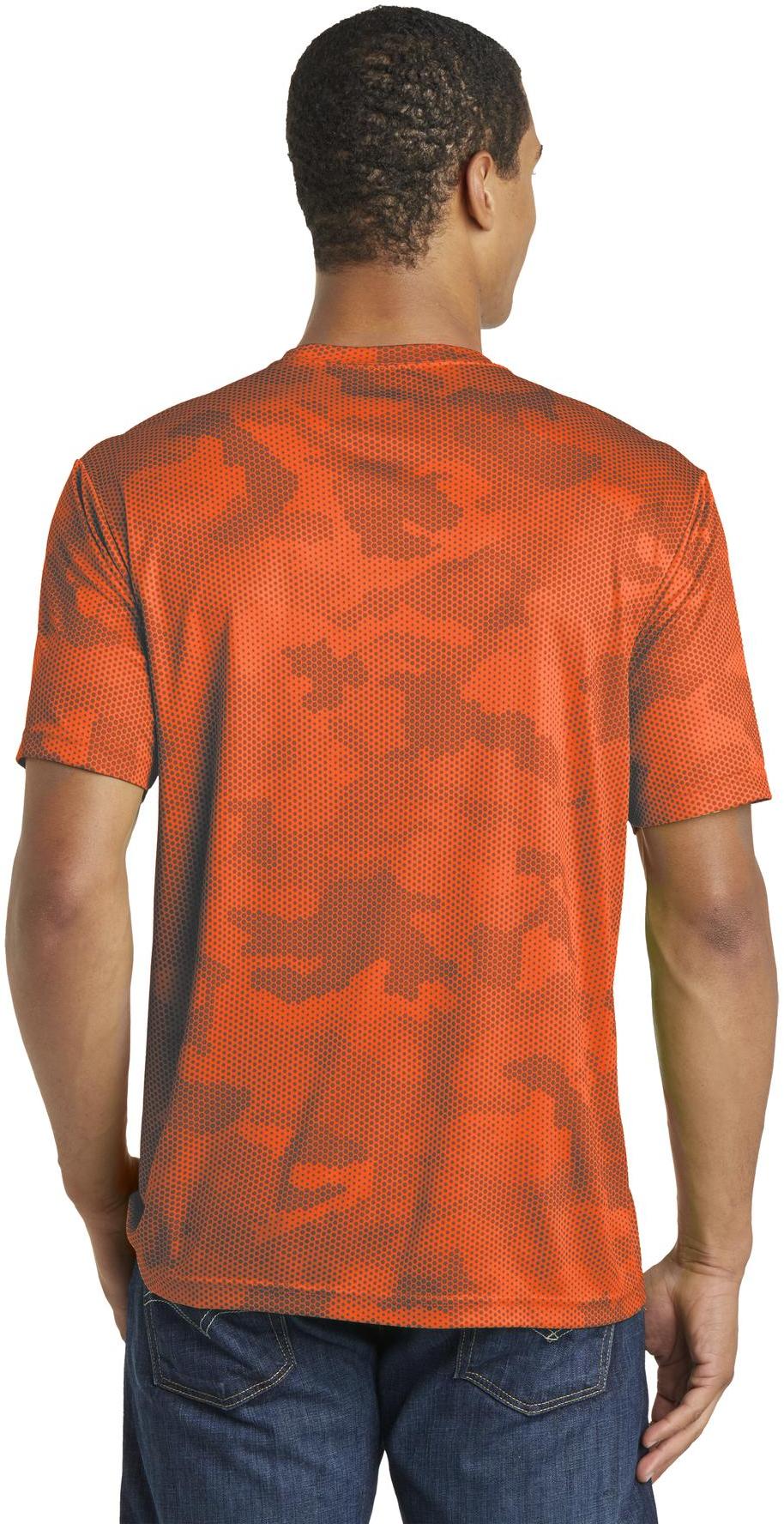 Sport-Tek ® CamoHex Tee ST370 Mens Sizes XS-4XL