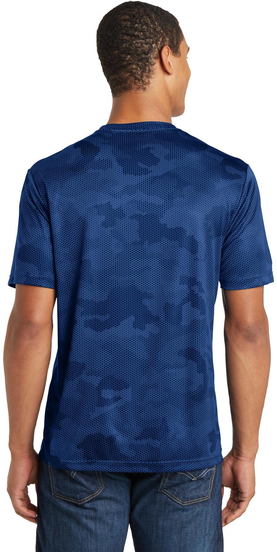 Sport-Tek ® CamoHex Tee ST370 Mens Sizes XS-4XL