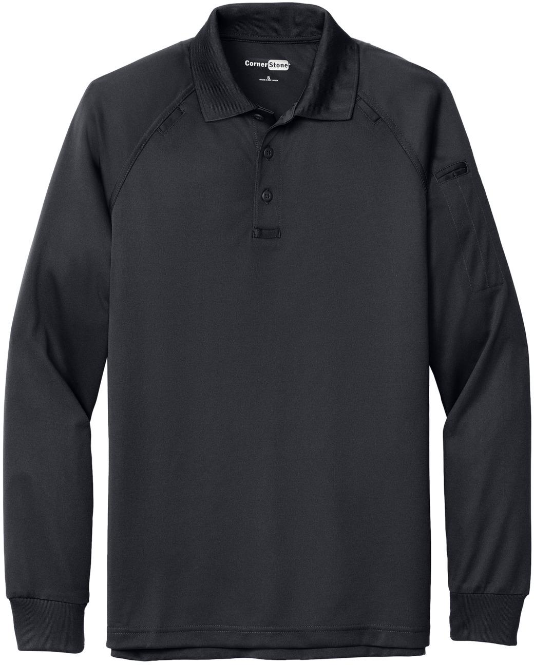 Polo táctico CornerStone ® Select manga larga a prueba de enganches CS410LS tallas XS-4XL - Imagen 12 de 36