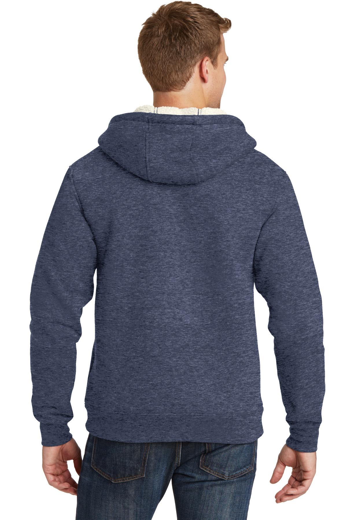 Cornerstone Heavyweight Sherpa-Lined Hooded Fleece Jacket