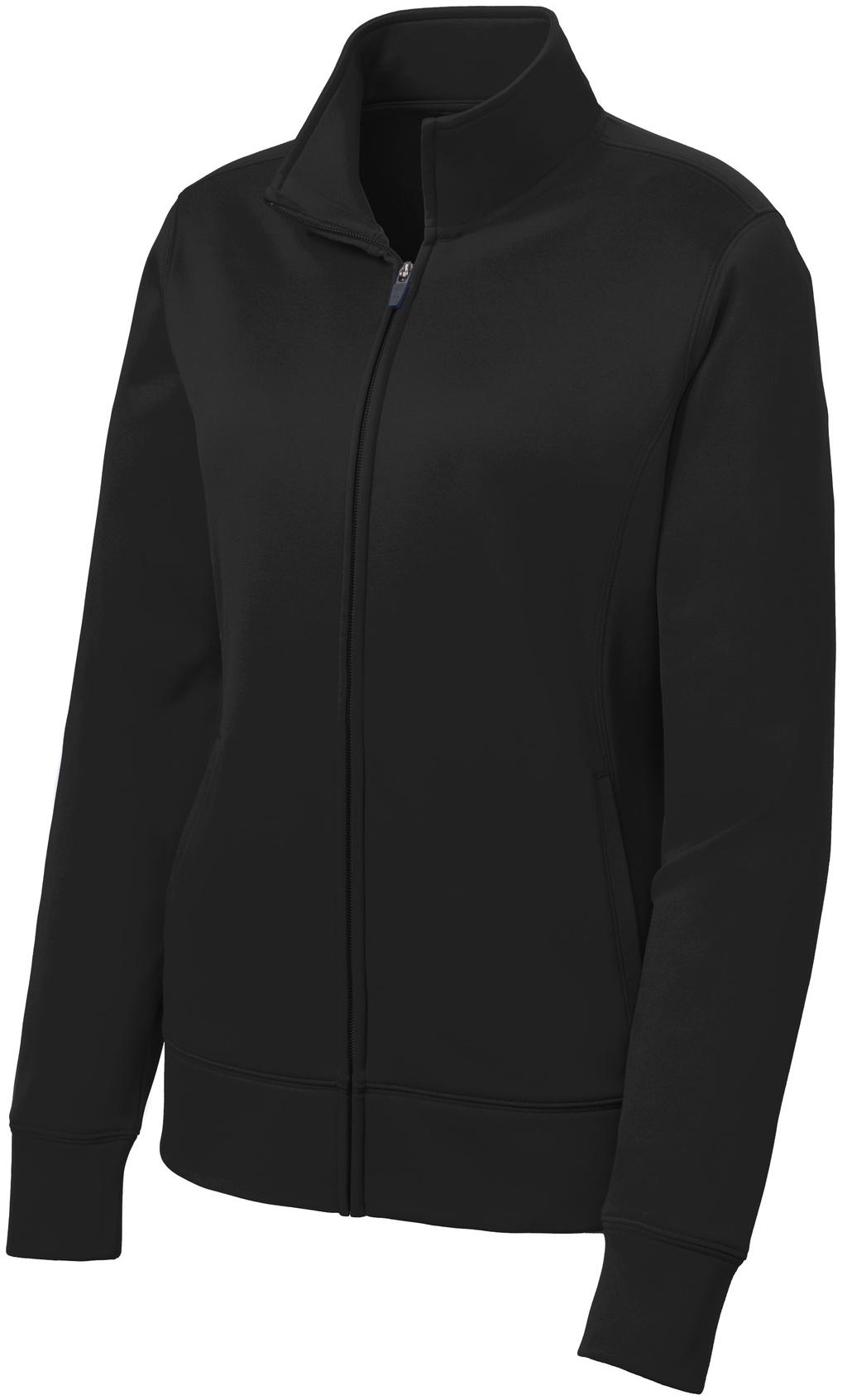 Sport-Tek ® Ladies Sport-Wick ® Fleece Full-Zip Jacket LST241 Ladies XS-4XL - Picture 5 of 41