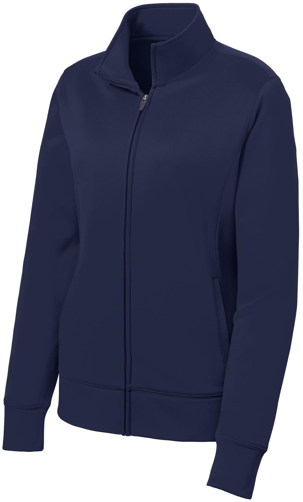 Sport-Tek ® Ladies Sport-Wick ® Fleece Full-Zip Jacket LST241 Ladies XS-4XL - Picture 25 of 41