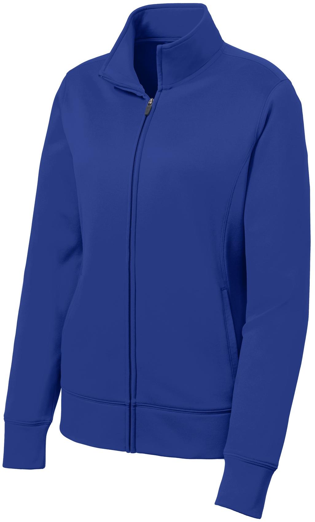 Sport-Tek ® Ladies Sport-Wick ® Fleece Full-Zip Jacket LST241 Ladies XS-4XL - Picture 35 of 41