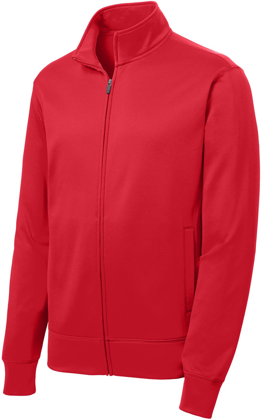 Sport-Tek ® Sport-Wick ® Fleece Full-Zip Jacket ST241 Mens Sizes XS-4XL - Picture 18 of 47