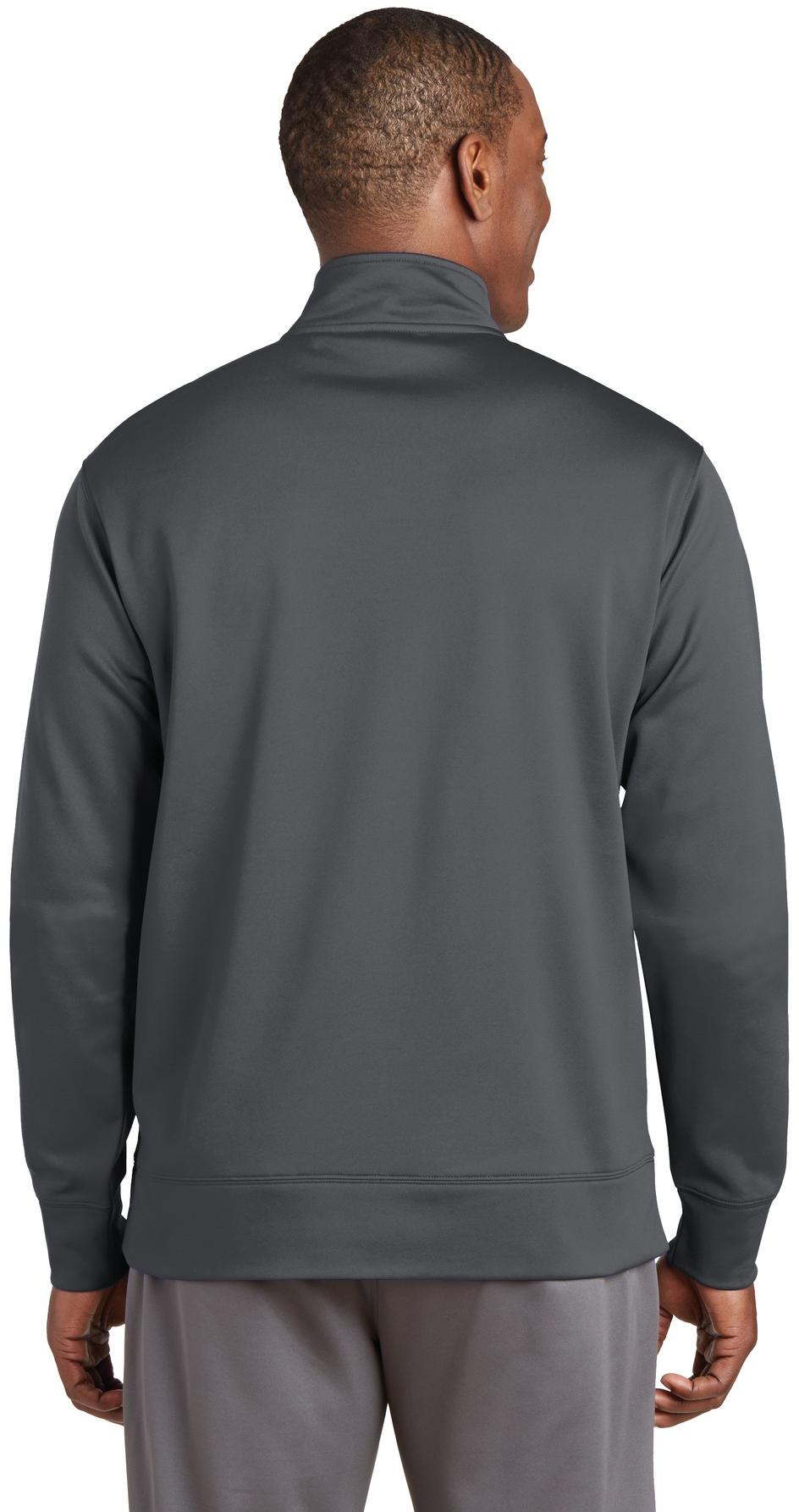 Sport-Tek ® Sport-Wick ® Fleece Full-Zip Jacket ST241 Mens Sizes XS-4XL - Picture 11 of 47